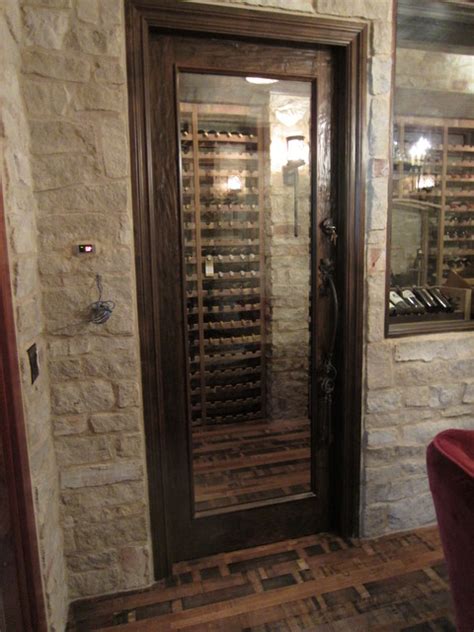 Find photos of cellar door. Barolo Glass Custom Wine Cellar Door With Heavy ...