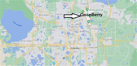 Where Is Casselberry Florida What County Is Casselberry Fl In Where Is Map