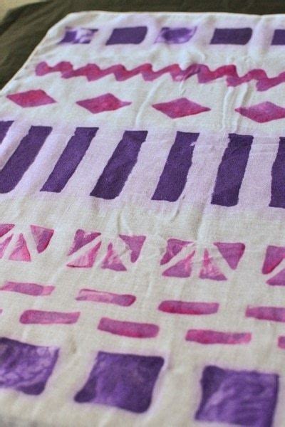 Diy Stamped Scarf · How To Make A Silk Scarf · Art On Cut