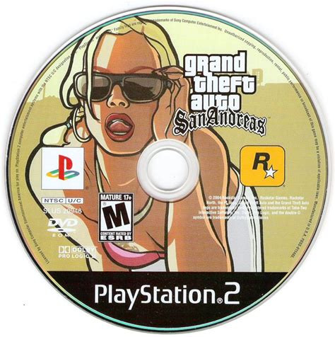 Grand Theft Auto San Andreas 2004 Playstation 2 Box Cover Art