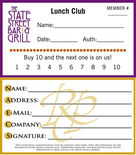 We present you this blank membership id card template to help you create yours with ease. 14+ Restaurant Membership Card Designs & Templates - PSD ...