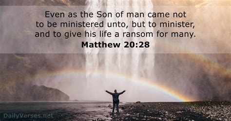 Matthew 2028 Bible Verse Kjv