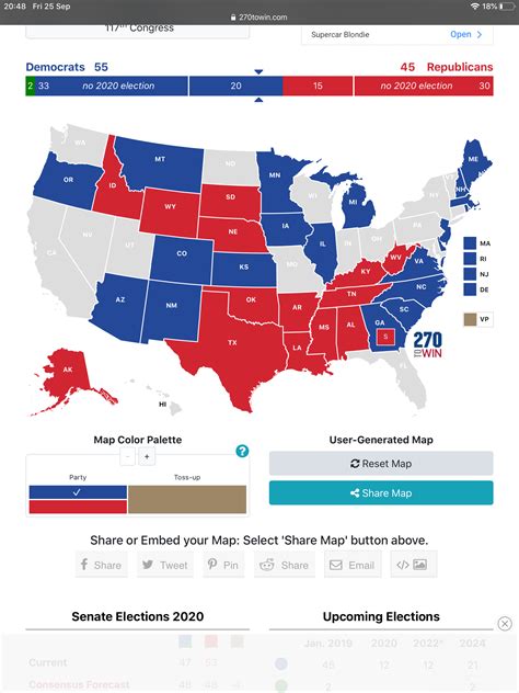According To The Polls This Senate Map Is Actually Possible How