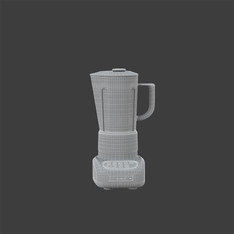 Kitchen Blender 3d Model
