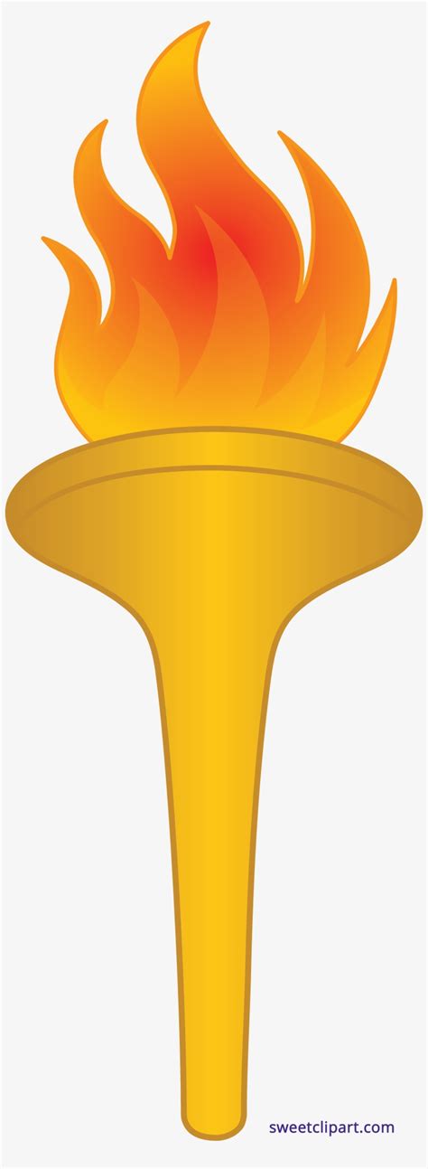Olympic Torch Clipart Jhayrshow