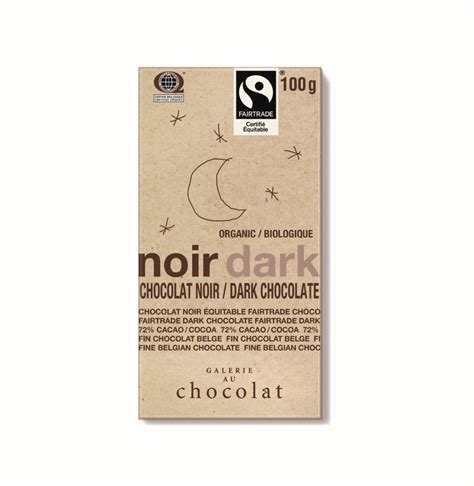Food & Drink - Galerie Au Chocolat - 72% Dark Bar, 100 G