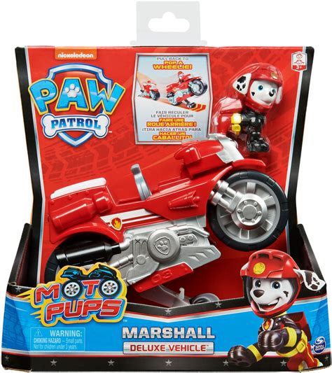 Best Buy Paw Patrol Moto Pups Marshalls Deluxe Pull Back Motorcycle