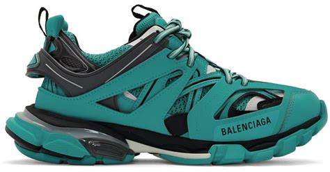 Balenciaga Blue Track Sneakers For Men Lyst