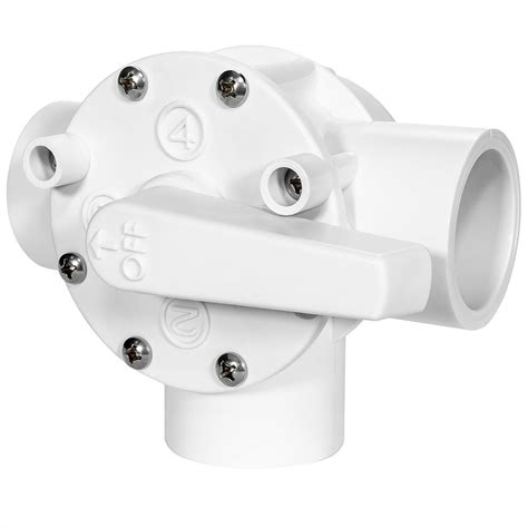 Xtremepowerus 3 Way Swimming Pool Diverter Valve 15 Inch Slip Pvc