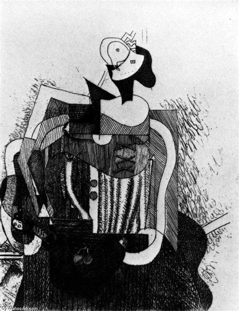 Reproducciones De Arte Mujer Sentada De Georges Braque Inspirado Por