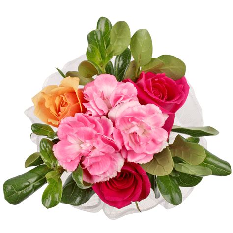 Pink Orange Romantic Rose Wedding Centerpieces Globalrose