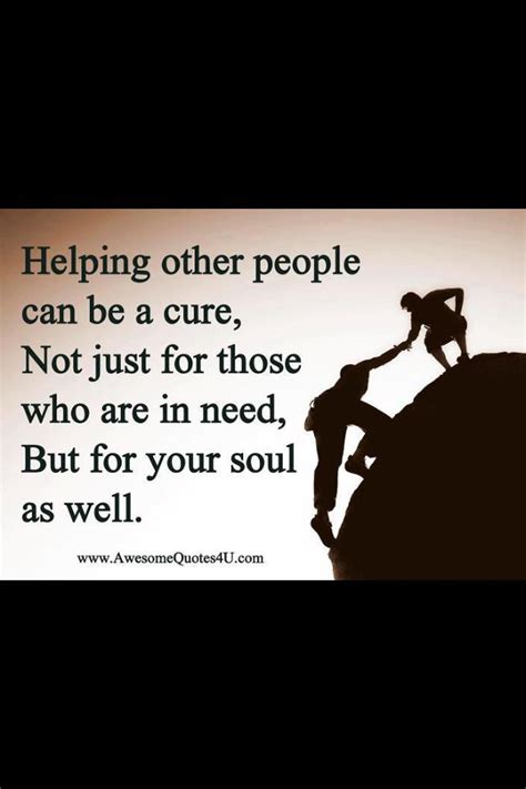 Always Give A Helping Hand When You Can Inspirational Quotes Image