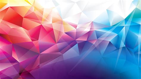 At your doorstep faster than ever. Wallpaper polygon, 4k, HD wallpaper, orange, red, blue ...