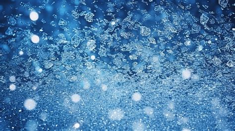 Sparkling Winter Wonderland Glowing Snow Texture For Christmas And New