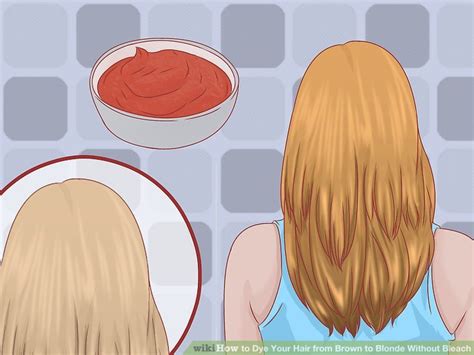 Don't think dyeing hair blonde is something that guesswork plays a role in: 3 Ways to Dye Your Hair from Brown to Blonde Without Bleach