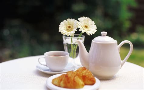Wallpaper Food Drink Morning Tea Breakfast Flower Meal Service