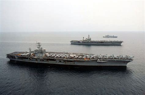 The Us Navys Nuclear Powered Aircraft Carrier Uss George Washington