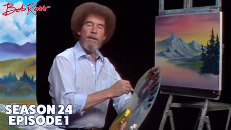 Bob Ross Gray Mountain Season 24 Episode 1 Youtube