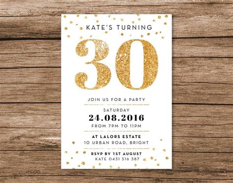 Get Free 30th Birthday Invitation Wording Birthday Party Invitation