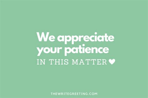 50 Ways To Say Thank You For Your Patience The Write Greeting