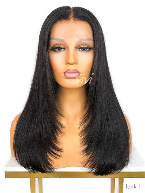 April Hd Lace Natural Looking Wig Invisi Scalp Frontal Wig 180 Density