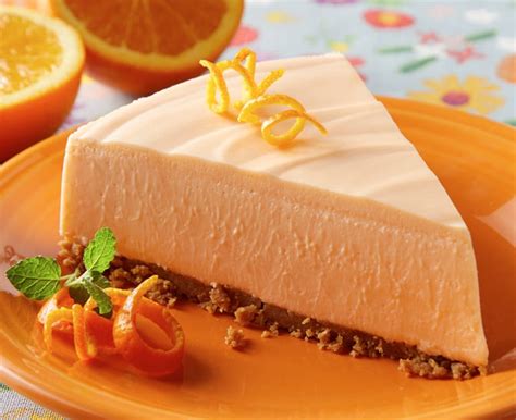 No Bake Orange Cheesecake Recipe Daisy Brand