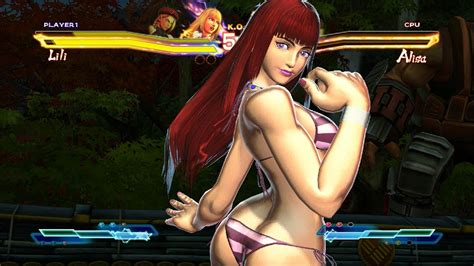 Street Fighter X Tekken Bikini Contest Cammy X Lili Vs Alisa X Asuka