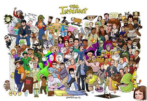 119 Internet Memes In One Poster