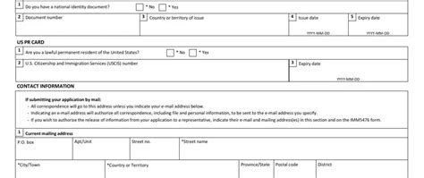 Canada Work Permit Application Pdf Form Formspal