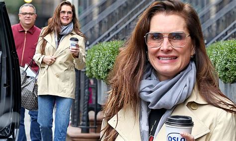 Brooke Shields 54 Looks Much Younger Than Her Years In Tinted