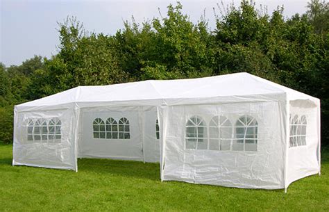 Delta canopies 29'x21′ decagonal wedding party tent canopy #6. 3m x 9m White Waterproof Outdoor Garden Gazebo Party Tent ...