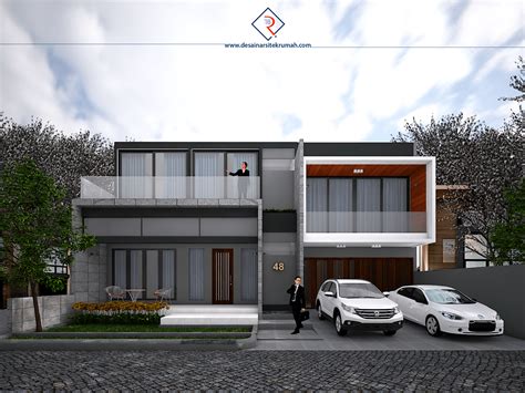 Desain Arsitek Rumah Kontemporer Rumah Studio 78 Arsitektur