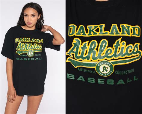 Vintage Oakland Athletics Shirt 80s 90s Baseball T Shirt Tshirt Sports