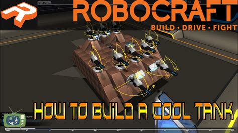How To Build A Cool Tank Robocraft 1 Youtube