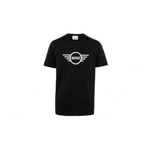 Mini T Shirt Men Wing Logo Two Black Tiendaonlinemini