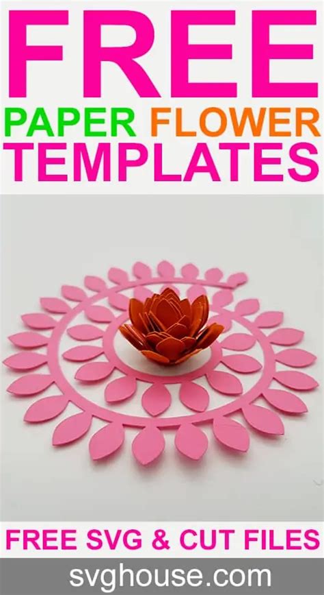 Free Rolled Paper Flower Svg With Fun Craft Tutorial