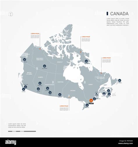 Editable Canada Map