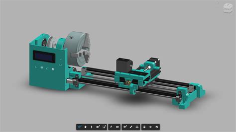 Download Free Stl File 3d Printed Lathe • 3d Printable Model ・ Cults