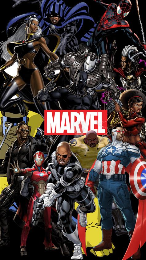 Download Marvel Super Heroes Iphone X Wallpaper