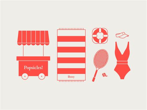 Rosy Social And Recreation Club By Johanna Marie Pendley On Dribbble