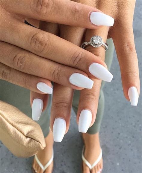 80 Trendy White Acrylic Nails Designs Ideas To Try Page 24 Of 82