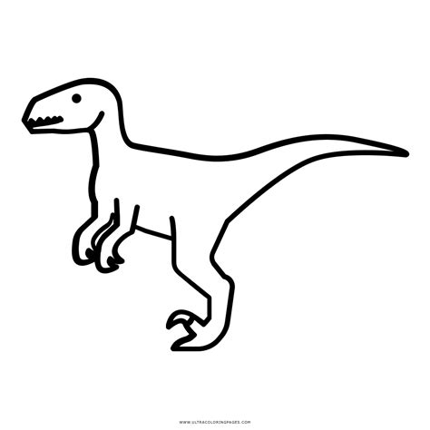 Coloring Pages Velociraptor Velociraptor Coloring Pages Select From