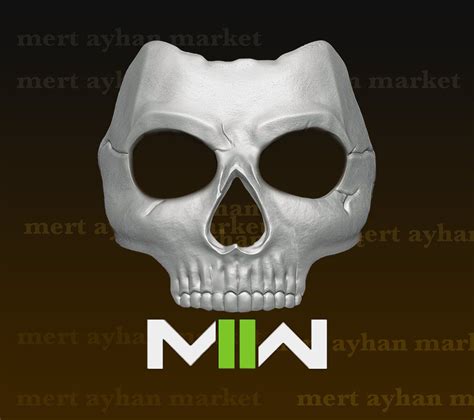 Ghost Operator Mask Game Call Of Duty Modern Warfare Battle Etsy In