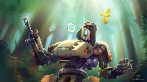 X Px K Free Download Bastion Overwatch By Estivador Hd Wallpaper Pxfuel