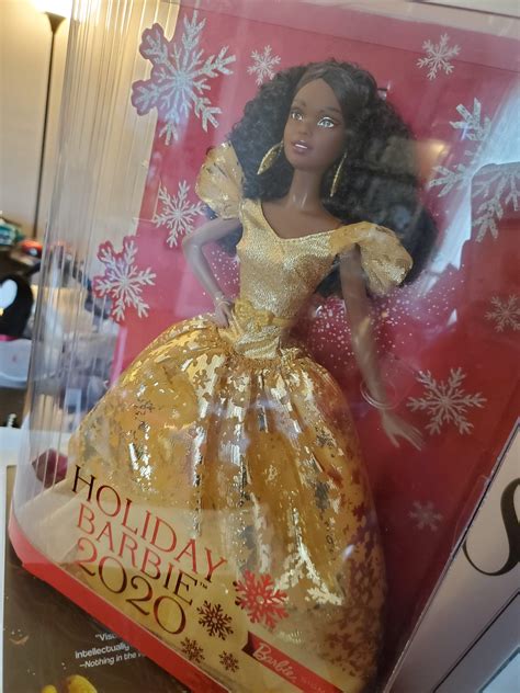 The 2020 African American Holiday Barbie Rbarbie