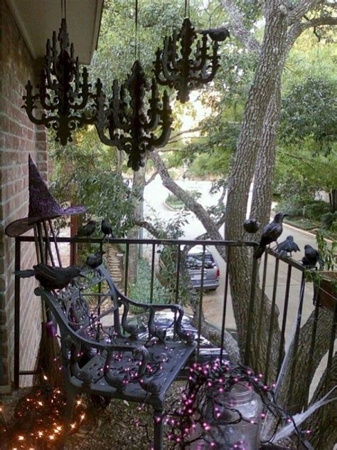 Gorgeous Halloween Ideas For Apartment Balcony This Year 20 Halloween