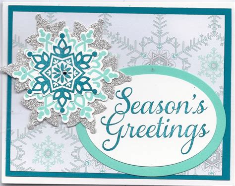 Winter Frost Specialty Designer Sreies Paper Stamping With Linda