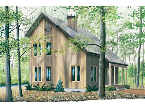 If you're looking for a unique floor plan with all of today's favorite real estate features, be sure to bookmark this page! Topsider Salt Box Style Home Plan 032D-0364 | House Plans ...