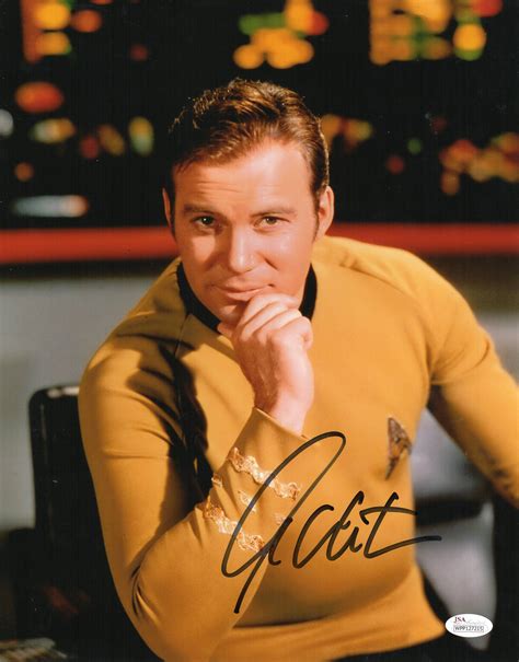 Lot Detail William Shatner Autograph Signed 11x14 Photo Star Trek