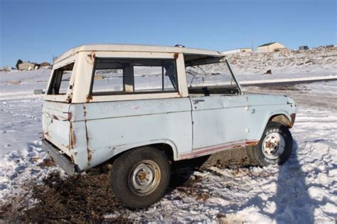 1966 Ford Bronco Original Paint Classic Ford Bronco 1966 For Sale